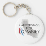 Californianos do vintage para Romney.png Chaveiro