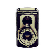 Câmera do vintage capas blackberry bold