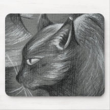 Caminhada de gato mouse pad