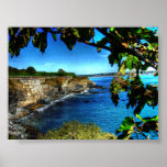 Caminhada do penhasco de Newport - Poster