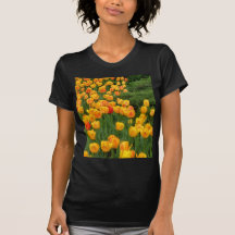 Camisa das tulipas 6 camisetas