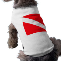 Camisa do animal de estimação da bandeira do mergu roupas para pets
