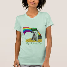Camisa do Dia de São Patrício de Westie Tshirts