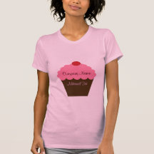 Camisa do negócio do cupcake tshirt