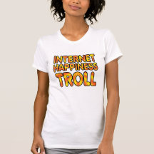 Camisa do troll da felicidade do Internet Tshirts