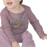 Camisa feliz do miúdo T do gato do gatinho T-shirt