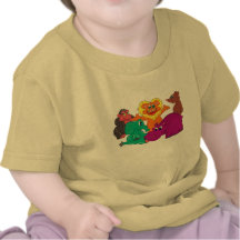 Camisa infantil do animal da selva t-shirt