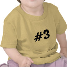 camisa nova do bebê #3 para a ó criança camisetas