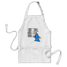 Camisas e presentes engraçados da graduação T Avental