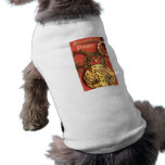 Camiseta de cão do filhote de cachorro de Steampun Roupas Para Pets