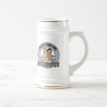 Camisetas engraçadas dos miúdos e presente engraça caneca