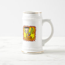 Camisetas engraçadas dos miúdos e presente engraça caneca