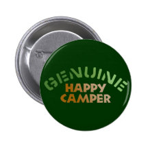 Campista feliz genuíno pins