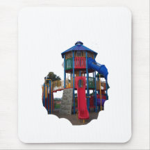 Campo de jogos preliminar colorido Equipme das cor Mousepad