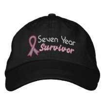 Cancro da mama sobrevivente de 7 anos boné