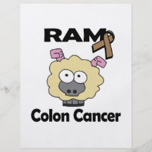 Cancro do cólon de RAM Panfletos Coloridos