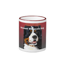 Caneca 2 do cão de montanha de Bernese