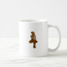 Caneca 3 da menina Pin-acima