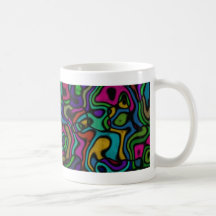 Caneca abstrata colorida 2