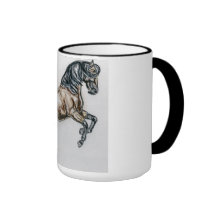 Caneca andaluza do cavalo