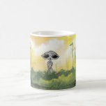Caneca calma da alienígena do verão