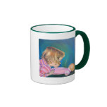 Caneca cor-de-rosa dos pijamas