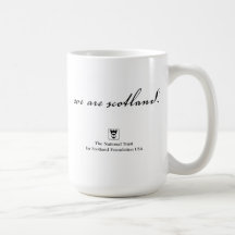 Caneca da assinatura do castelo de Craigievar