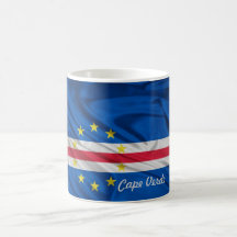 Caneca da bandeira de Cabo Verde