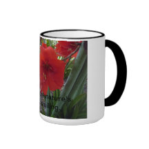 Caneca da campainha do Caladium