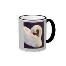 Caneca da cisne muda
