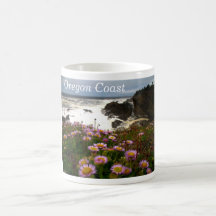 Caneca da costa de Oregon