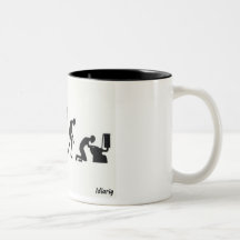Caneca da Evolução do Homem e da Cerveja 001