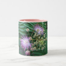 Caneca da flor do Mimosa