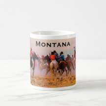 Caneca da fronteira de Montana