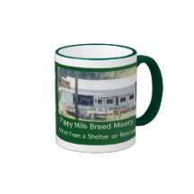 Caneca da miséria da raça dos moinhos do filhote d