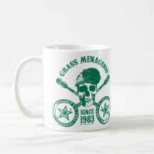 Caneca da mistura variada da grama (verde)