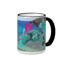 Caneca da tartaruga de mar verde de Havaí