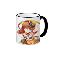 Caneca das meninas do Anime do ídolo