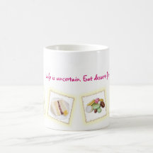 caneca de 4 sobremesas