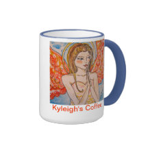 Caneca de Angelina do guardião