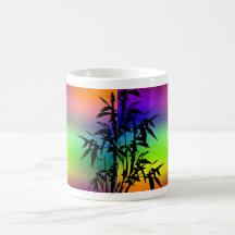 Caneca de bambu da planta