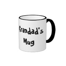 Caneca de café branco da caneca do Grandad