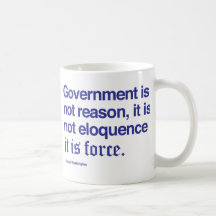Caneca de café das citações de George Washington/a