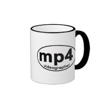 Caneca de café de MP4 Videographer