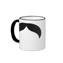 Caneca de café do bigode