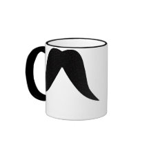 Caneca de café do bigode