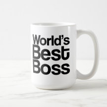 Caneca de café do chefe do mundo a melhor