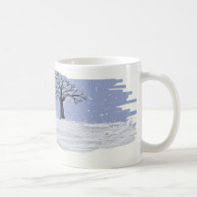 Caneca de café do inverno
