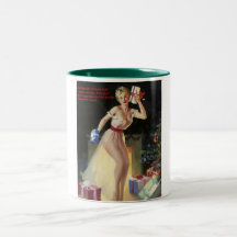 Caneca de café do Pin-acima do Natal