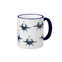 Caneca de café dos pires de vôo